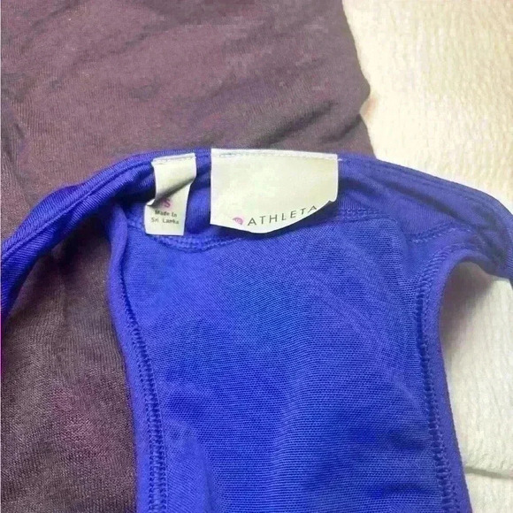 Athleta PR Racerback Tank II Sapphire Blue. Size Small. - Picture 6 of 7